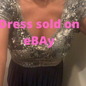 *SOLD* Adrianna Papell Full Length Dress